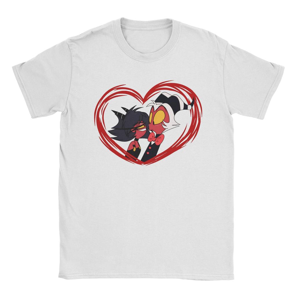 Moxxie Millie Helluvas Bosses T Shirt Summer Hip Hop T Shirts Man Cotton Crewneck Oversize Top Tees Short Sleeve Streetwear Tops