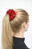 Satin Scrunchies Hair Tie Without Joints 10 Comfortable Red