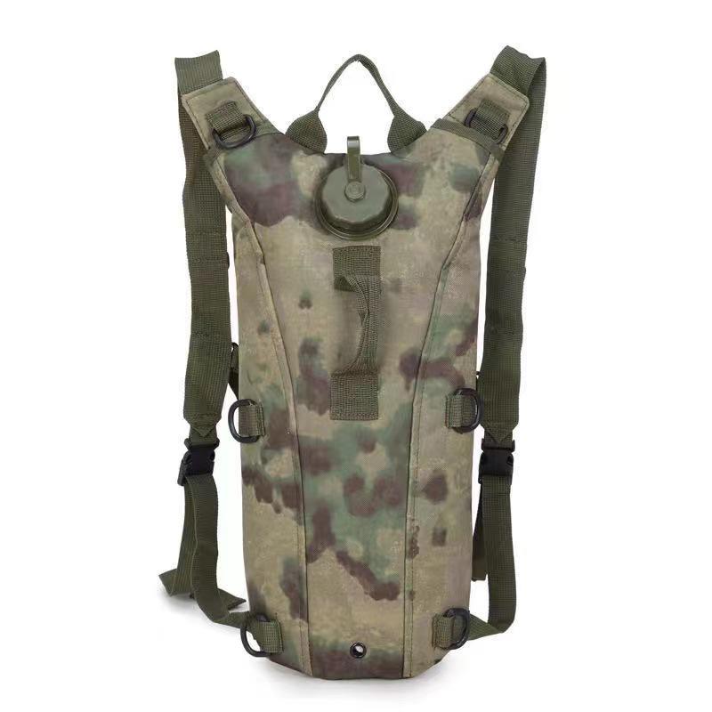 Long-Distance Hiking Hydration Backpack with 3L Bladder - Large Capacity & Multifunctional Tactical Pack