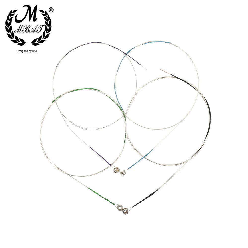M MBAT Viola Strings Steel Core Wrap Nickel Silver Repair And Maintenance kit Strings Musical Instrument Parts Accessories V70