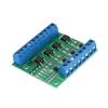 4-Channel PWM MOSFET Module PLC Amplifier Circuit Board Driver 3-20V To 3.7-27VDC 10A for Motor Control