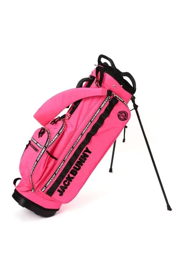 

Continuing standard product Caddy bag zipper Golf CB [Jack Bunny] [Logo series] (stand type, 9inch, 3.2kg) / / 262-3980740 090_Pink