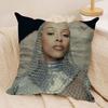 Singer DDoja CCat Cushion Cover Silky Short Plush DoubleSided Printed Pillow Case for Sofa All Seasons Home Decor Gift