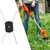 2Pcs Wear-resistant Lawn Mower Head Easy To Install Weeding Tool  Wire Cutting Weeding