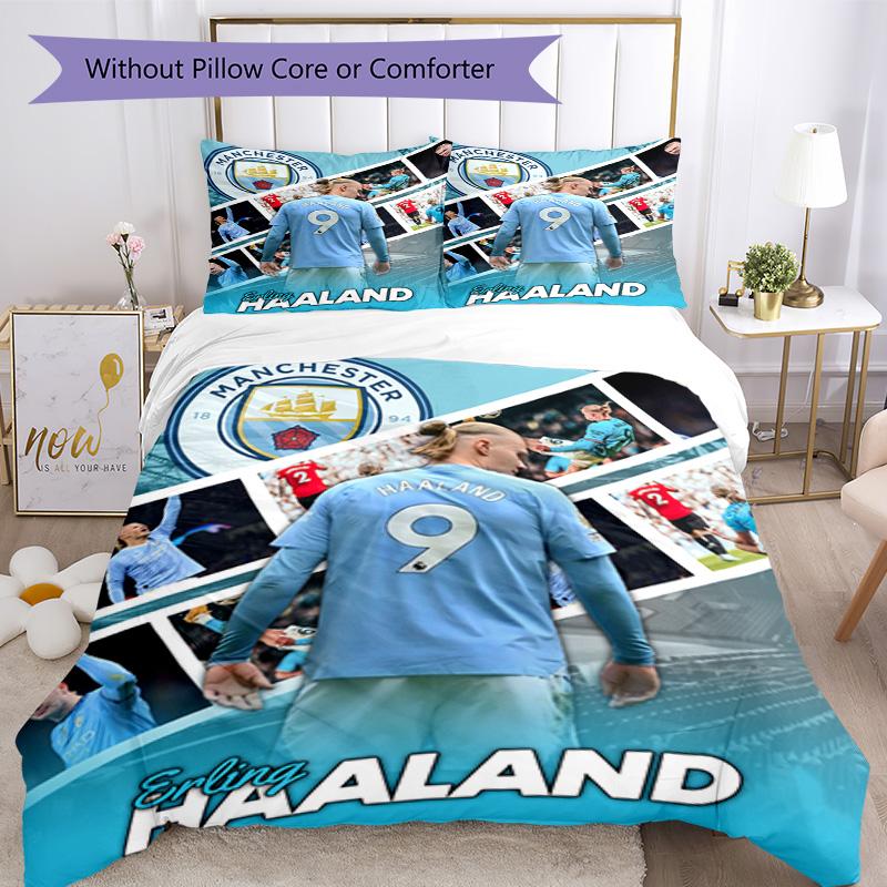 Haaland Bedding Set Suitable for Playroom Machine Washable Perfect Gift for Friends & Family