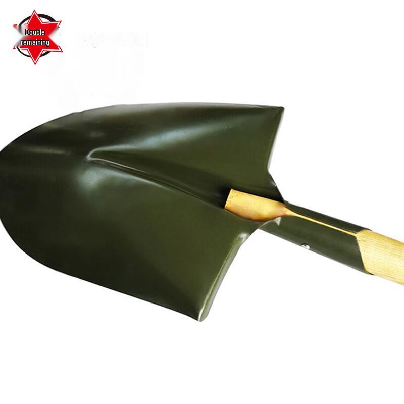 Heavy-Duty Wooden Handle Shovel