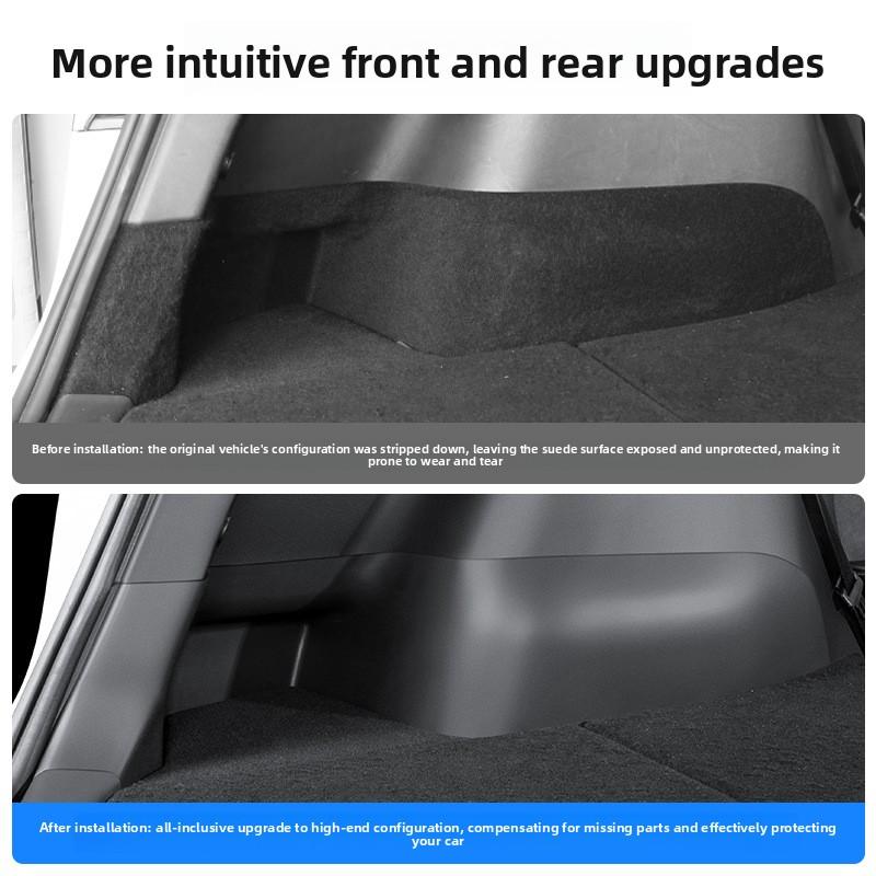 Car Sticker For Tesla Model Y 2020-2025 Trunk Guard and Tailgate Side Protection Panels Wholesale Car Modified Accessories Hot