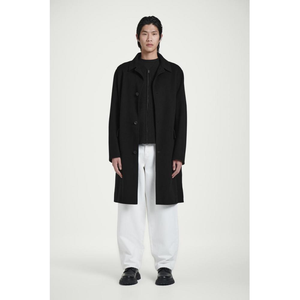 COS Japan Boucl  Knit V Neck Zip Up Cardigan