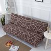 String Printed Folding Sofa Furniture Bed Cover Sofa Protector Covers Stretch Double Seat Cover Slipcovers For Living Room Area Geometric Print