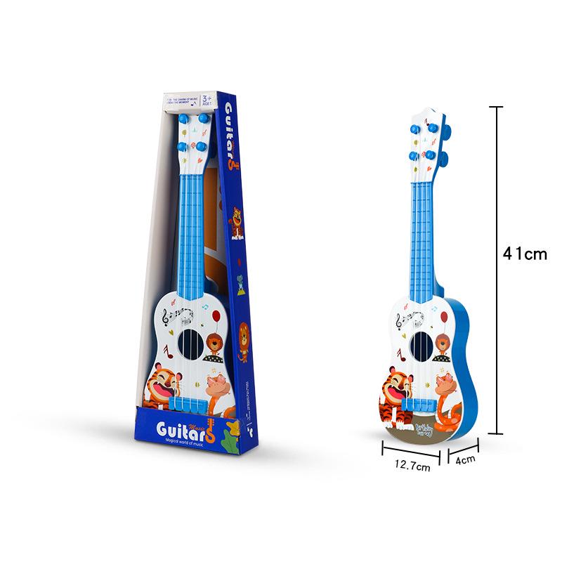 Child's Mini Toy Guitar - Playable Simulation Ukulele Instrument