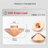 Single Layer Double Chrome Plated Layers H15 M11 for Precitec WSX Fiber Cutting Head D28 Laser Nozzle Ultrarayc Cutting Head
