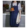Fashion Cross Strap Style Apron Can Wipe Hands Sleeveless Cooking Baking Bibs Catering Waiter Work Clothes Unisex