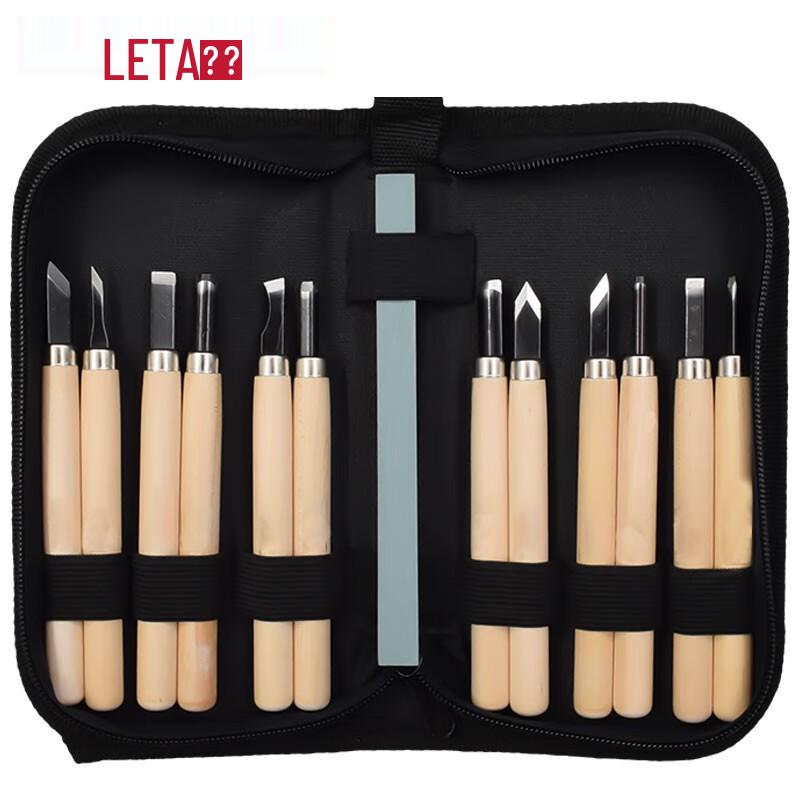 LETA 13-Piece Wood Carving Tool Set 13 Pieces