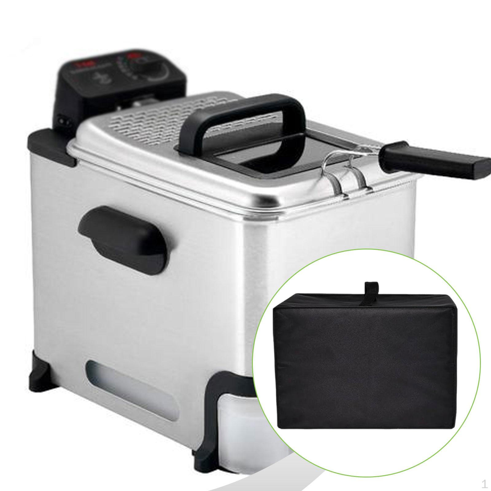 3.5L Air Fryers Dust Cover with Handle 35×40×31cm Multipurpose Foldable Design Dustproof Accessory
