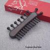 Purple & Green Sandalwood Multifunctional Scalp Massage Comb