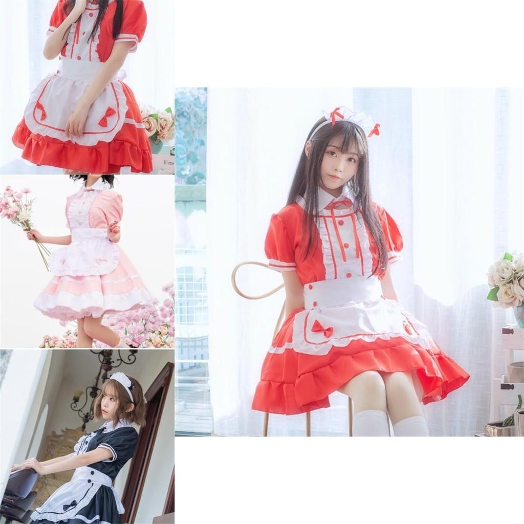 Cute And Stylish Alice In Wonderland Maid Costume For Cosplay And Anime Shows One-piece Design