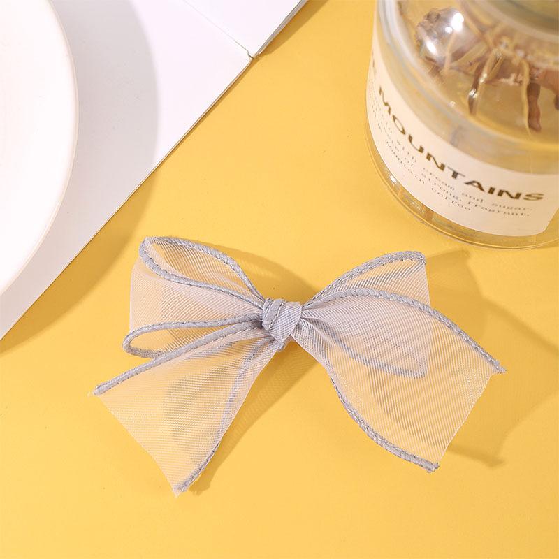 Mesh Bow Accessories Work In Progress Diy Hair Accessories Clothing Accessories Ribbon Bow Accessories Factory