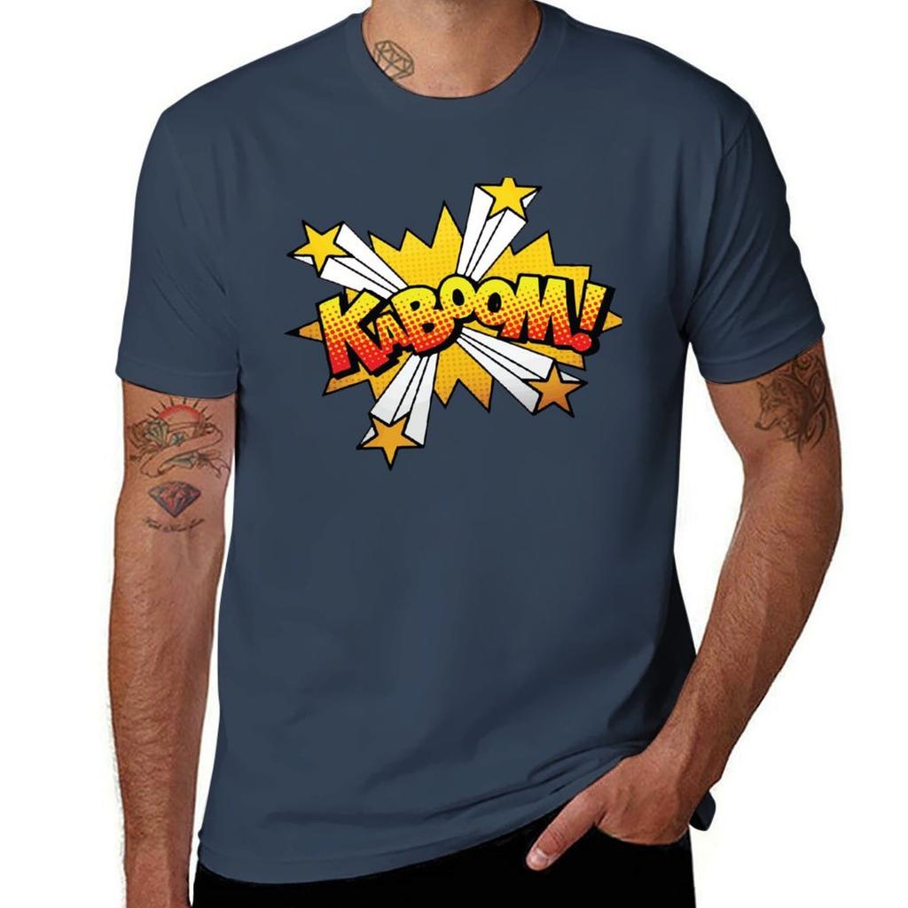 Kaboom Tshirt Graphic Print Short Sleeve Tshirt