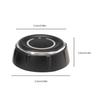 Radio Volume Control Knob Switch Left & Right | for 2011-2017 Cayenne Macan Panamera Dash Audio Button Cover Replace 97064292901 97064293001