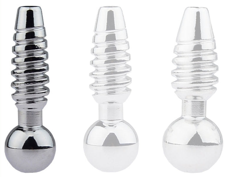 Pierced Penis Plug Screw 2.5cm - Diameter 8mm - FUKR - Pierced Urethral Plugs