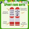 Zmart Men Women Sports Gifts - Softball Lifting Basketball Baseball Hockey Soccer Socks