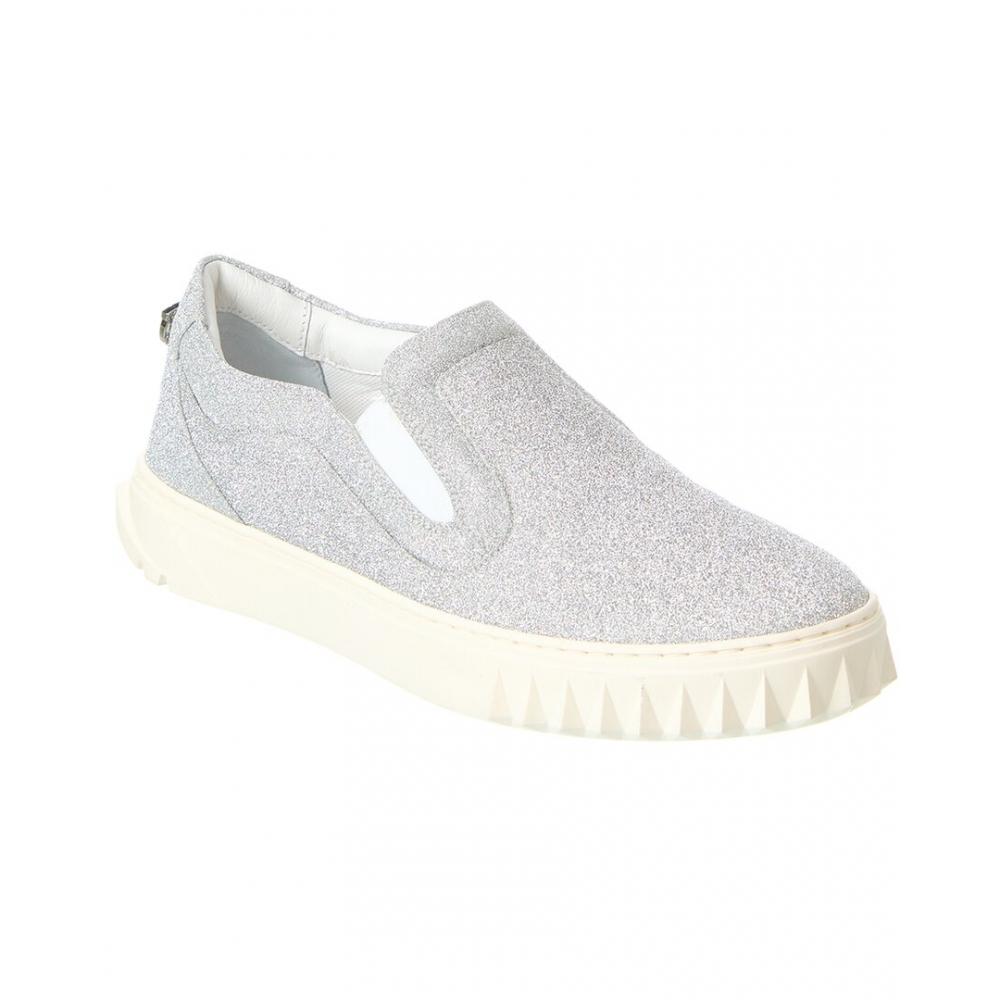 

Salvatore Ferragamo Кроссовки-слипоны с блестками Ferragamo Momo