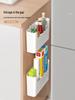 Wall-Mounted Storage Box: Cling Film Holder & Bathroom Organizer