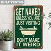 Retro Metal Sign Tin Poster Wall Art Home Decor for Living Room Balcony
