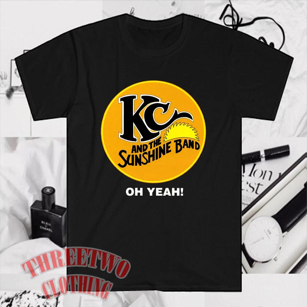 

KC And The Sunshine Oh Yeah Men s Black Size S to 5XL 2XL