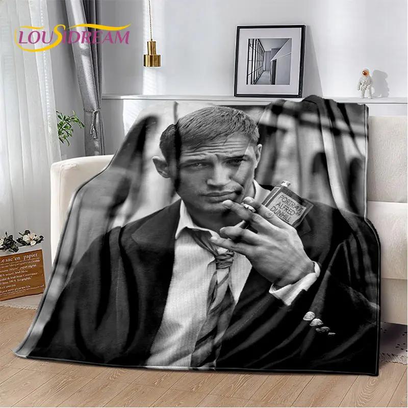 3D Printing Tom Hardy Actor Star Soft Plush Blanket,Flannel Blanket Throw Blanket for Living Room Bedroom Bed Sofa Picnic Cover