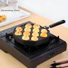 Molde para Takoyaki Fabricante de Takoyaki Sartén Aleación de Aluminio Antiadherente Sartén para Hornear Sartén para Cocinar Adecuado Para Bolas de Pulpo Panqueque Ca