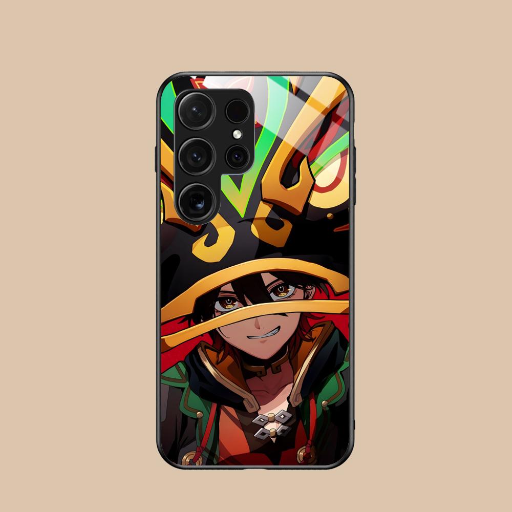 Game GI Gaming Mobile Phone Case for Samsung Galaxy S26 S25 S24 S23 S22 S21 S20 Note20 Plus FE Ultra Glass Colorful Cover Cover