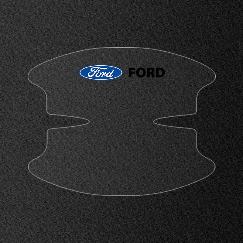 8Pc Transparent Car Door Handle Bowl Anti Scratch Protective Sticker For Ford Focus Mondeo MK1 MK2 MK4 MK3 Fiesta ST Line Kugo Transit Escape Explorer