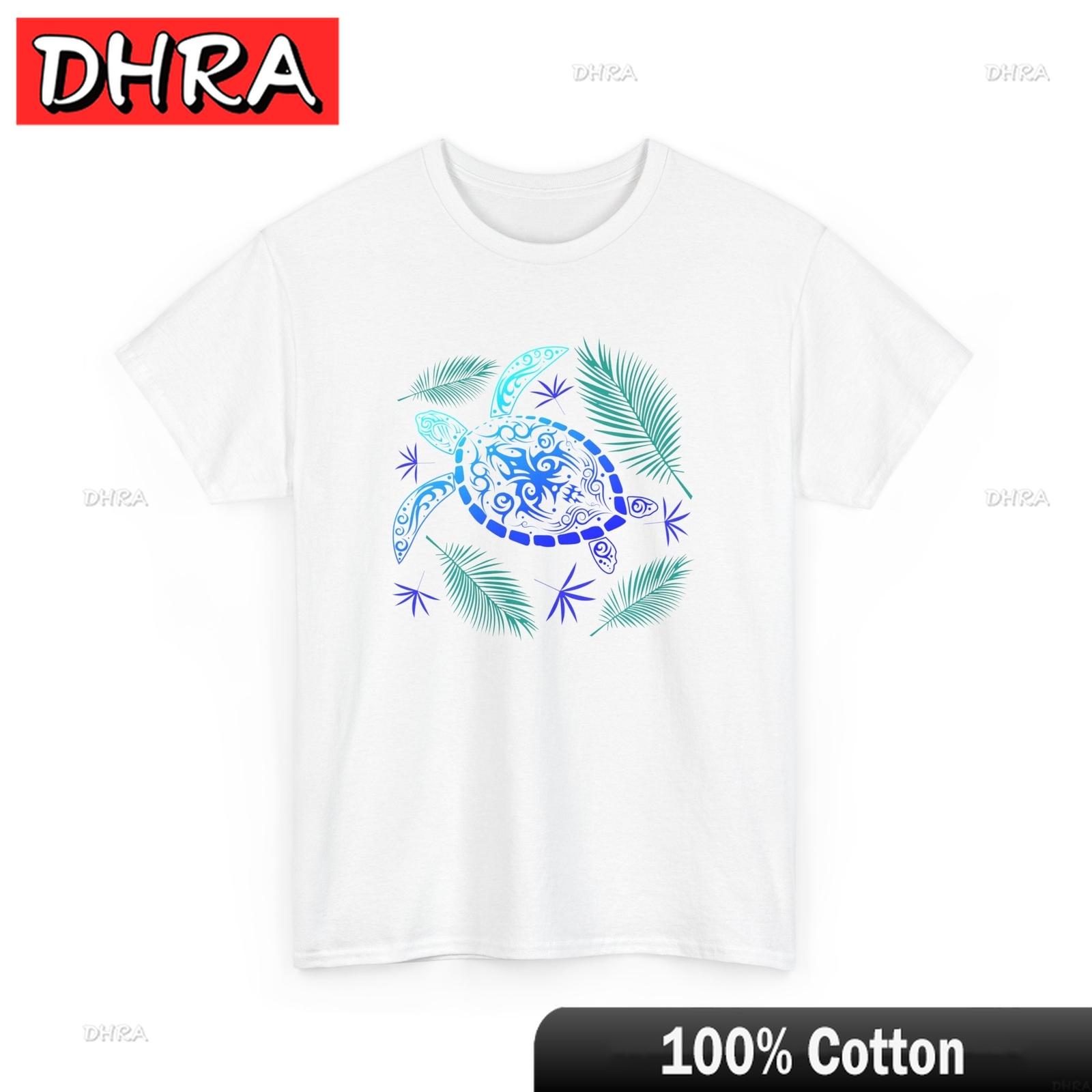 Sea Creature TShirt The Perfect Tee Ocean Blue Tribal Hawaiian Turtle Tee Tshirts Classic Unique Cute Top Colorful Streetwear S