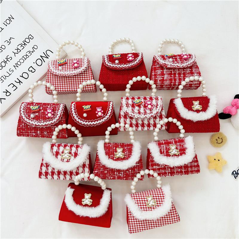 Style Lovely Princess Red Bag For Girls With Cartoon Design Perfect For New Year Gifts And Everyday Adventures