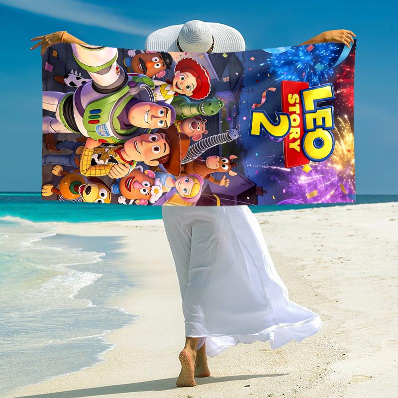 Stitch Adventure Collage Towel Large Quick-Drying Microfiber soft S-Square Pants-s Beach Towel for Travel Fitness Bathing Camping. 0730s113