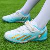 Children's Football Shoes Boys and Girls Low-top Leather Surface Broken Nail Sneakers Grass Game Training Sneakers