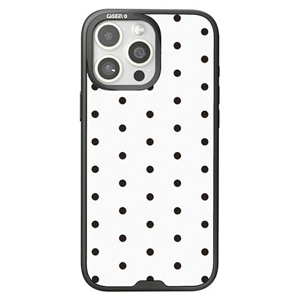 CASEEVO For iPhone 14 Pro Max Case Compatible with MagSafe TPU Acrylic Cover with Interchangeable Dots Backplate