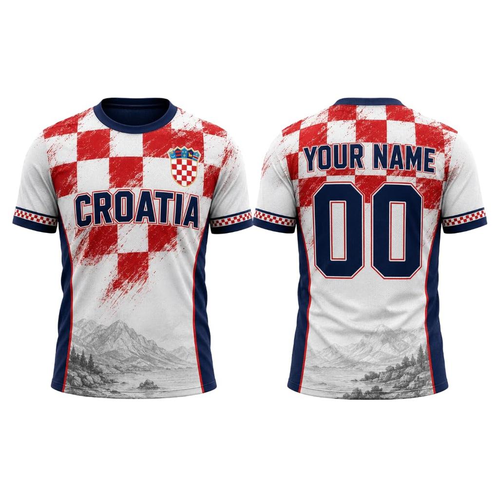 Einfaches DIY-Oberteil, Leeres kurzärmeliges Fußball-T-Shirt für individuellen Druck, Shirt