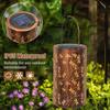 Solar Lantern Light Dragonfly Outdoor Hanging GardenMetal Decor Lanterns-Waterproof LED Decorative Lights