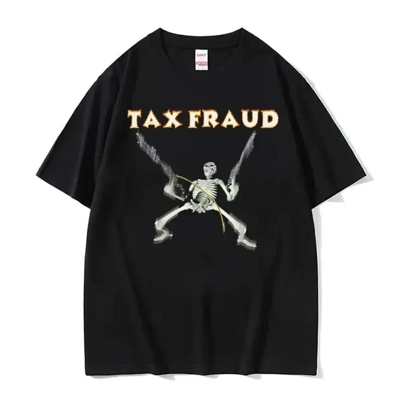 Autistic Funny Skeleton Meme Print T Shirt Men Women Fashion Gothic Retro Cotton T Shirt Oversized Short Sleeve T-shirt Clothes