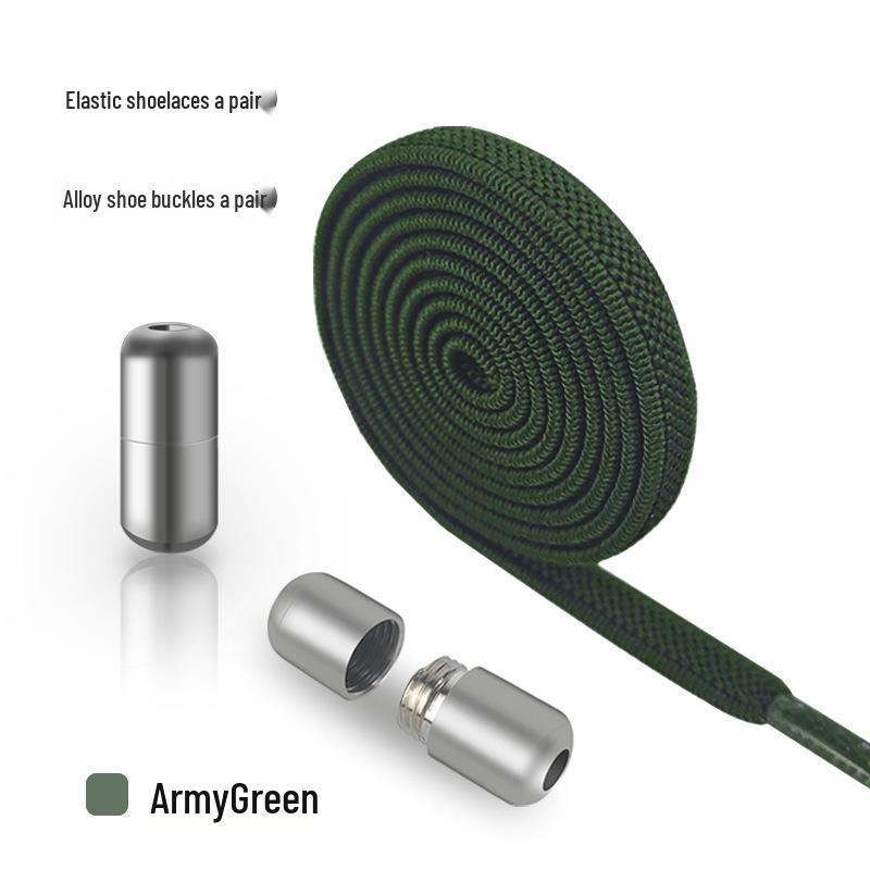 Elastic No-Tie Shoelaces for Kids with Easy Buckle