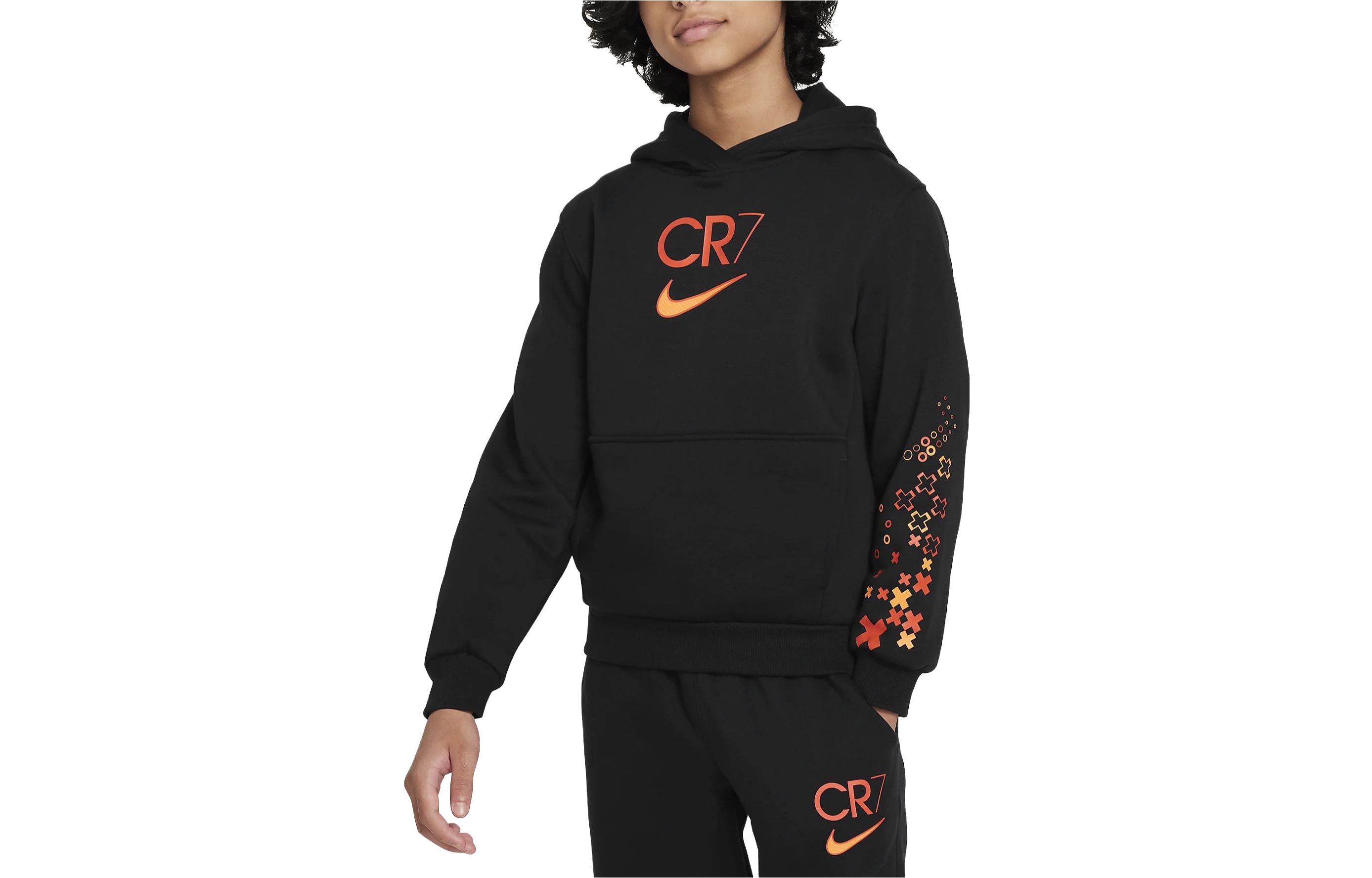 Nike Sweatshirt CR7 Black Kids FJ6173-010 XS