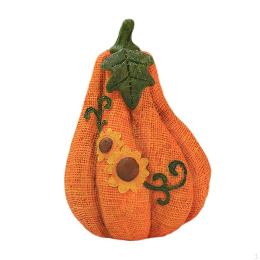 Artificial Pumpkins Halloween Autumn Embellishing Harvest Seasonal DIY for Holiday Props
