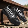 Breathable Men Work Safety Shoes Anti-smashing Steel Toe Cap Working Boots Construction Indestructible Work Sneakers Men Shoes