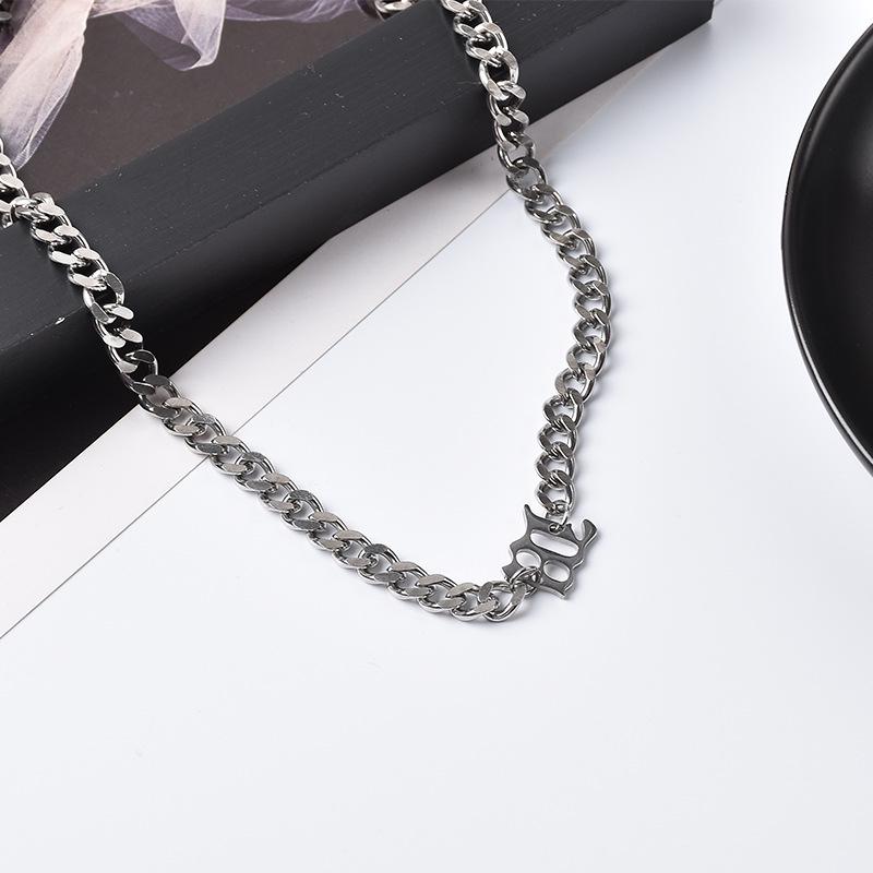 

Унисекс хип-хоп кубинская цепочка Seven Brothers - Модные украшения из титановой стали для мужчин и женщин, Толстый стиль