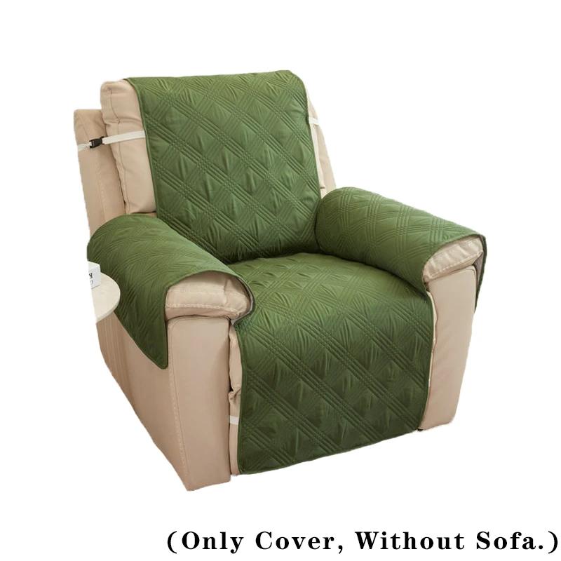 Potah na polohovací křeslo Mat Protiskluzový Pratelný Chránič nábytku na pohovku pro domácí mazlíčky Boční kapsa Přehoz na křeslo