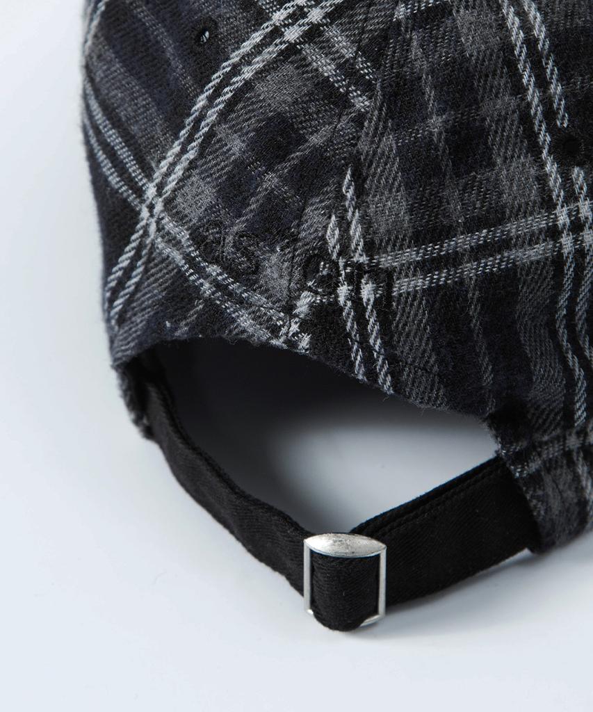 Aejeuon Check Patch Ball Cap