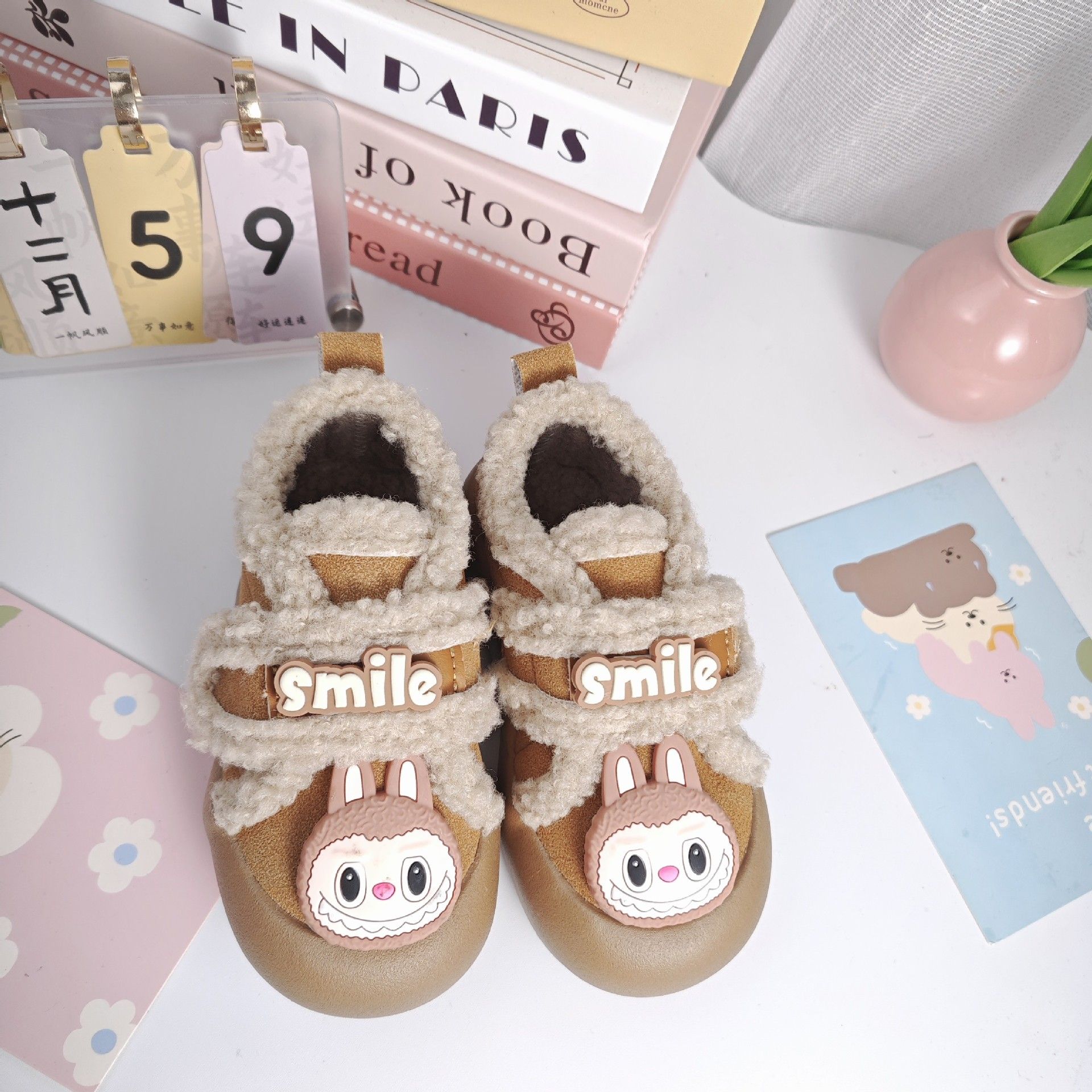 

Детские повседневные зимние сапоги, зимние модные флисовые хлопковые ботинки для девочек 36