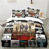 3D Print Supernatural Logo Bedding Set Duvet Cover Bed Set Quilt Cover Pillowcase Queen Size Boys Adult Bedding Set